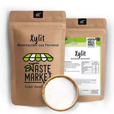 2 X 1 Kg Xylitol | Birch Sugar In Premium Quality From Finland | Sugar Replacement • £25.03