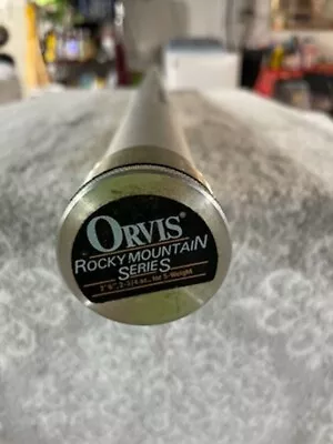 Vintage(unused) Orvis Rocky Mountain Series 5wt 2-3/4oz 7'9  2piece(tube/bag) • $180