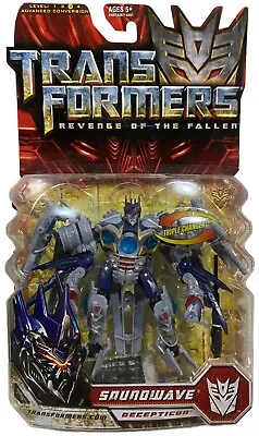 Transformers Revenge Of The Fallen Deluxe Class Soundwave Action Figure NEW 2008 • $41.88