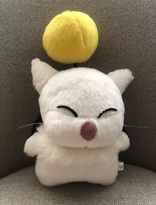 $34.95 • Buy Moogle Mog Final Fantasy 8  Plush White Black Wings Yellow Ball