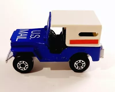 1976 Matchbox Superfast No. II Sleet-N-Snow U.S. Mail Jeep Made In England • $12.95