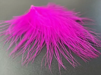 MARABOU BLOOD QUILLS - Fly Tying Feathers - HOT PINK - Woolly Bugger - 12 Pc. • $2.99