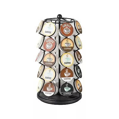 K-cup Coffee Pod Storage Spinning Carousel Holder 35KCup Holder Spins 360Degrees • $24.23