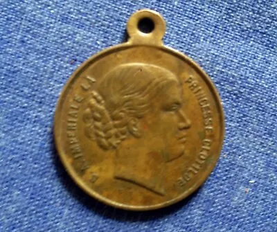 Medal France Prince Napoleon. Princess Clotilde.  • £8
