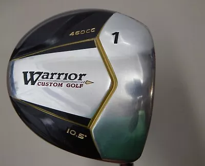$23.99 • Buy Warrior Custom Golf 460cc 1 Driver 10.5* A/R Custom Fit Flex 44.5  RH Needs Grip