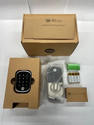 $70 • Buy Yale Assure Lock SL With Z-Wave Key Free Touchscreen Deadbolt YRD256-ZW2-619