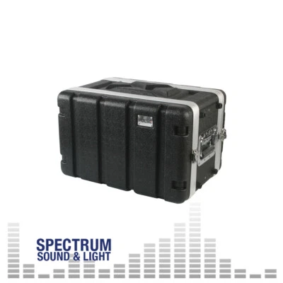 £109.75 • Buy Pulse ABS 6U Shallow Rack Flightcase [DP32505] 19  Rack Carrying Flight Case