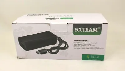 $9 • Buy YCCTEAM Xbox 360 Slim Console Power Supply Brick AC Adapter Charger