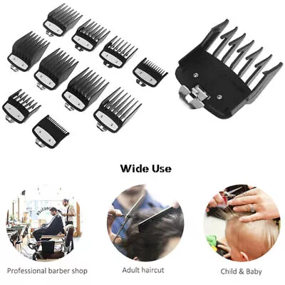 For Wahl Clipper Attachment Combs Guards  10Pcs Numbers 0.5 Half Machine Number • $27.90