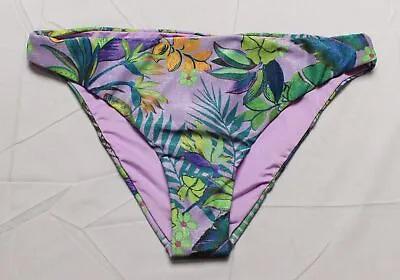 Calzedonia Women's Swimsuit Bottom Brasilia WR4 Tropical Lilac Medium NWT • £9.63