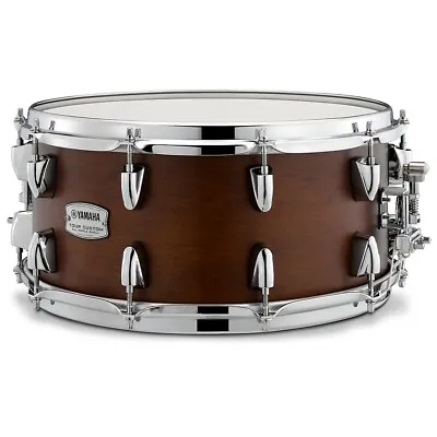 Yamaha Tour Custom Maple Snare Drum 14 X 6.5 In. Chocolate Satin • $309.99