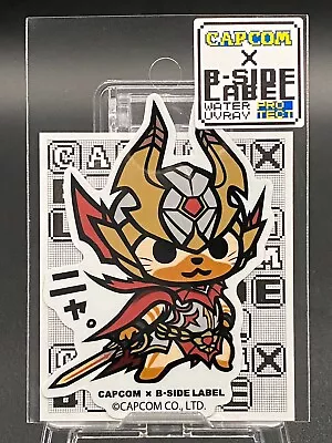 [OUT OF PRINT] CAPCOM X B-Side Label Sticker MONSTER HUNTER Airou JP LE • $18