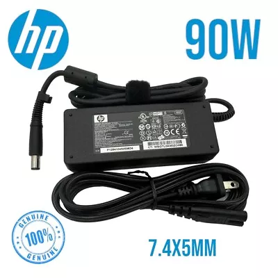 Genuine HP 90W AC Adapter Power Supply EliteDesk Desktop Mini 705 800 G1 G2 G3 • $10.99