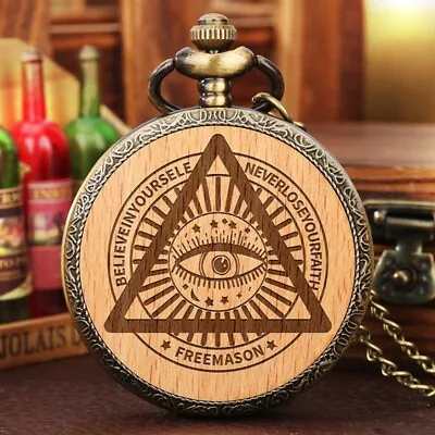 Skull Symbol Engraved Retro Quartz Pocket Watch Vintage Necklace Pendant Chain • $6.64