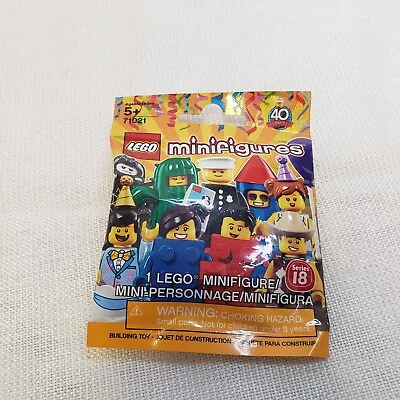 LEGO Series 18 Minifigure (71021) Party 1x Blind Bags Retired Sets New Sealed • $7.55