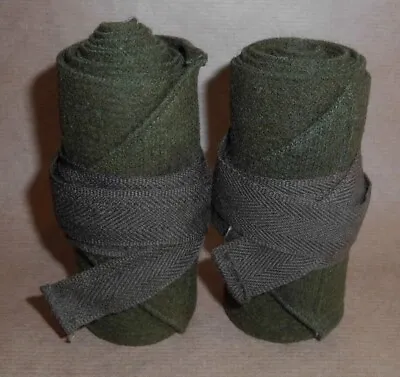 £33.59 • Buy Original Australian Army Wwii Gaiters, Dated 1944, Stamped, Mint Condition