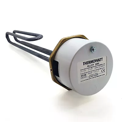 Thermowatt Alloy 800 1  3/4  3kW Immersion Heater 14  For Unvented Cylinders • £34.66