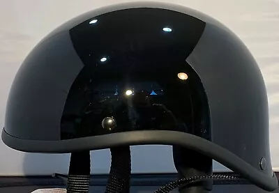 Voss Glossy Black Gladiator Novelty Motorcycle Helmet Super Light Weight  • $42.99