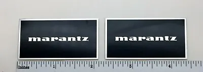 Marantz Speaker Badge Logo Imperial Style Custom Made Aluminum Pair • $9.95