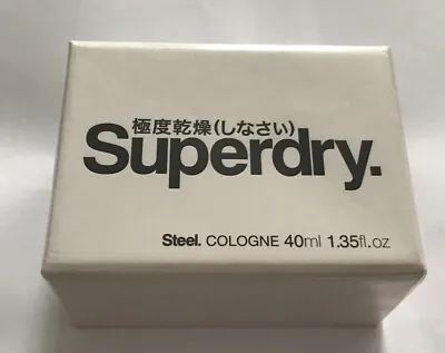 £49.99 • Buy Superdry  Steel Cologne 40 Ml Spray New And Sealed