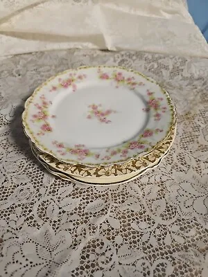 Vintage Mismatched China Salad Dessert Plates Set Of 4 • $17.50