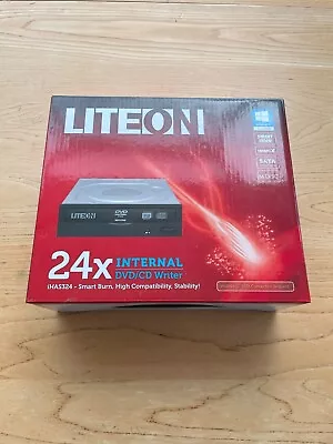 LiteOn IHAS324-17 24x Internal SATA DVDRW DVD Drive • £15