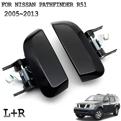 Rear Exterior Outer Left Right Door Handle For Nissan Pathfinder R51 2005-2013 • $26.79