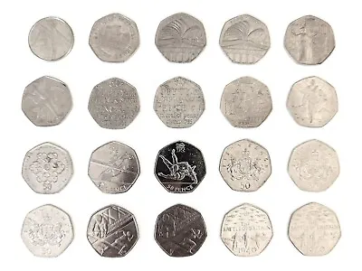 RARE Collection 50p Fifty Pence £2 Coins Olympic Potter Holmes #supportstudents • £69.99
