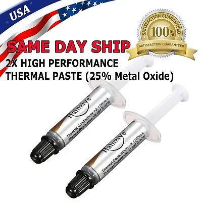 $2.75 • Buy High Performance Silver Thermal Grease CPU Heatsink Compound Paste Syringe