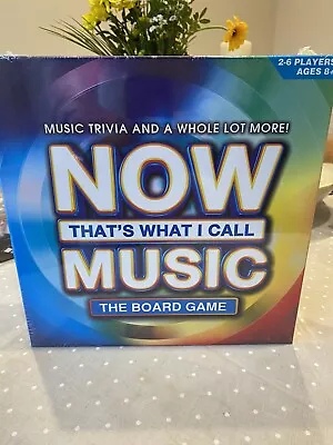 Paul Lamond Now That's What I Call Music Board Game Brand New Sealed Freepost • £14.95