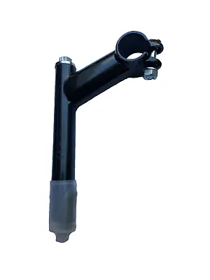 QUILL HANDLEBAR STEM 22.2mm (1  ) INCH 70mm REACH MOUNTAIN BIKE HYBRID BLACK • £3.99