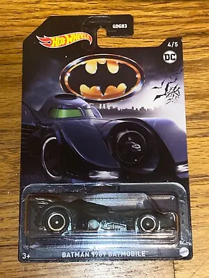 Hot Wheels Batman 1989 Batmobile 4/5 DC Comics 2021 • $12.75