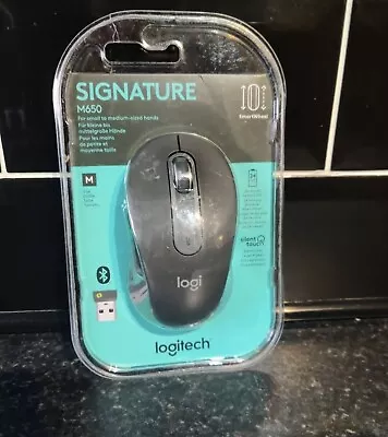 Logitech Signature M650 Mouse - Graphite Connectivity: Bluetooth | USB Receiver • £22.99