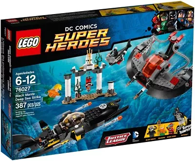 LEGO DC Super Heroes: Black Manta Deep Sea Strike (76027) SEALED • $80