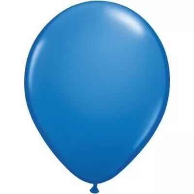 Qualatex 9  Round Dark Blue Latex 100 Count Balloons • $16.04
