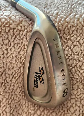 Snake Eyes Viper Ms 8 Iron Dynamic Golf S400 Stiff Steel Shaft Lh • $20