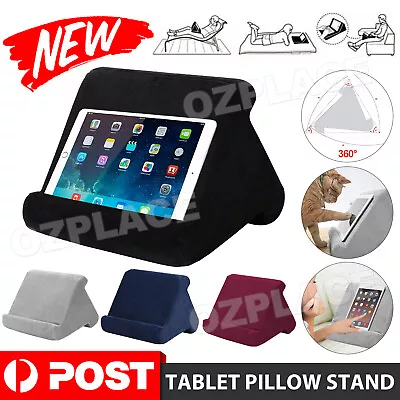 $15.95 • Buy Tablet Pillow Stands For IPad Book Reader Holder Rest Laps Reading Cushion Au
