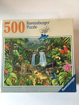 Ravensburger Puzzle 500 Piece In The Jungle No. 80406 New Sealed In Box • $9