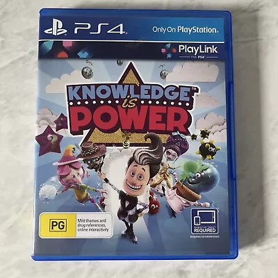 Knowledge Is Power PlayStation 4 Game • $12