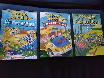 Lot Of 3 Magic School Bus DVDs (See Photos) Educational  • $10