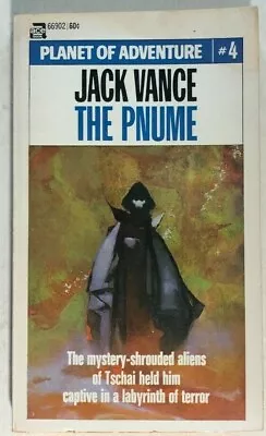 PLANET OF ADVENTURE #4 The Pnume By Jack Vance (1970) Ace Pb Jeff Jones Cover • £9.64