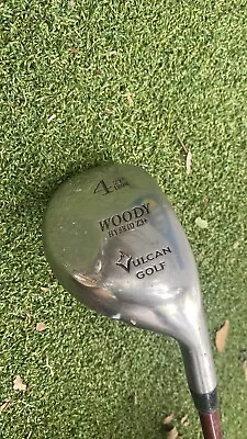 Vulcan Golf Woody Hybrid Z3+ 4 Iron 21° ALDILA Speed Lite Hybrid Graphite RH • $14