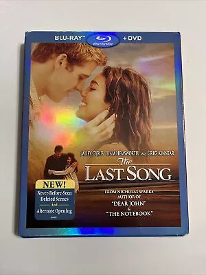 The Last Song (Blu-Ray + DVD 2010) With Slipcover New Sealed • $4