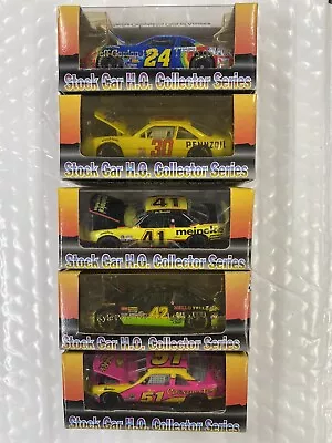 Lot Of 5 Mini Race Car 1:64 Racing Collectables 93-94 Stock Car Ho Series Toy • $18