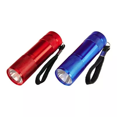 Mini LED Aluminum Flashlight 2 Pack • $11.99