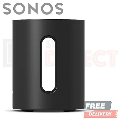 £419 • Buy SONOS SUB MINI - BLACK Wireless Subwoofer Surround Sound 2 Year Warranty NEW