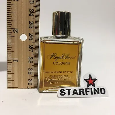 Vintage Germaine Monteil Royal Secret Cologne USED 0.5 Oz RARE Splash 1/2 SEE ⭐️ • $79.99