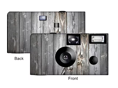 5 Rustic Single Use Disposable Cameras-wedding Camera/anniversary (F50059) • $83.45