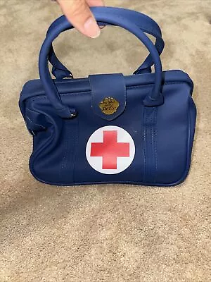 My Twinn Poseable Pets Blue Faux Leather Medical Bag Only • $25