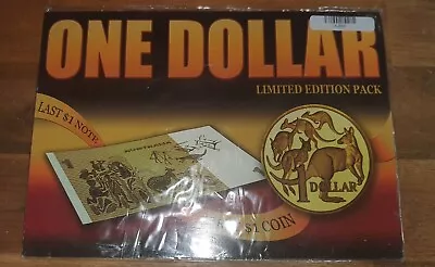 One Dollar $1 First Coin Last Note Limited Edition Pack  • $65